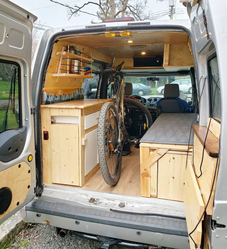 9 DIY Ford Transit Connect Camper Van Conversions