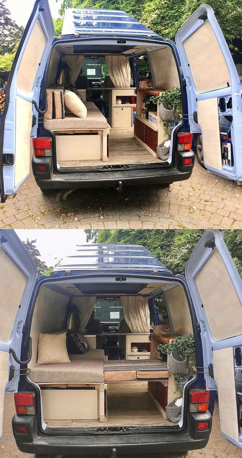 minivan camping